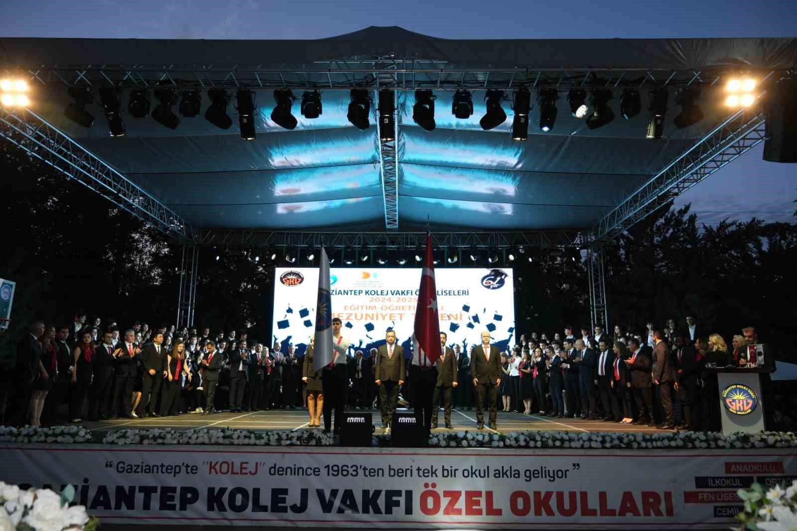 GKV Özel Liseleri Öğrencilerinin kep gururu
