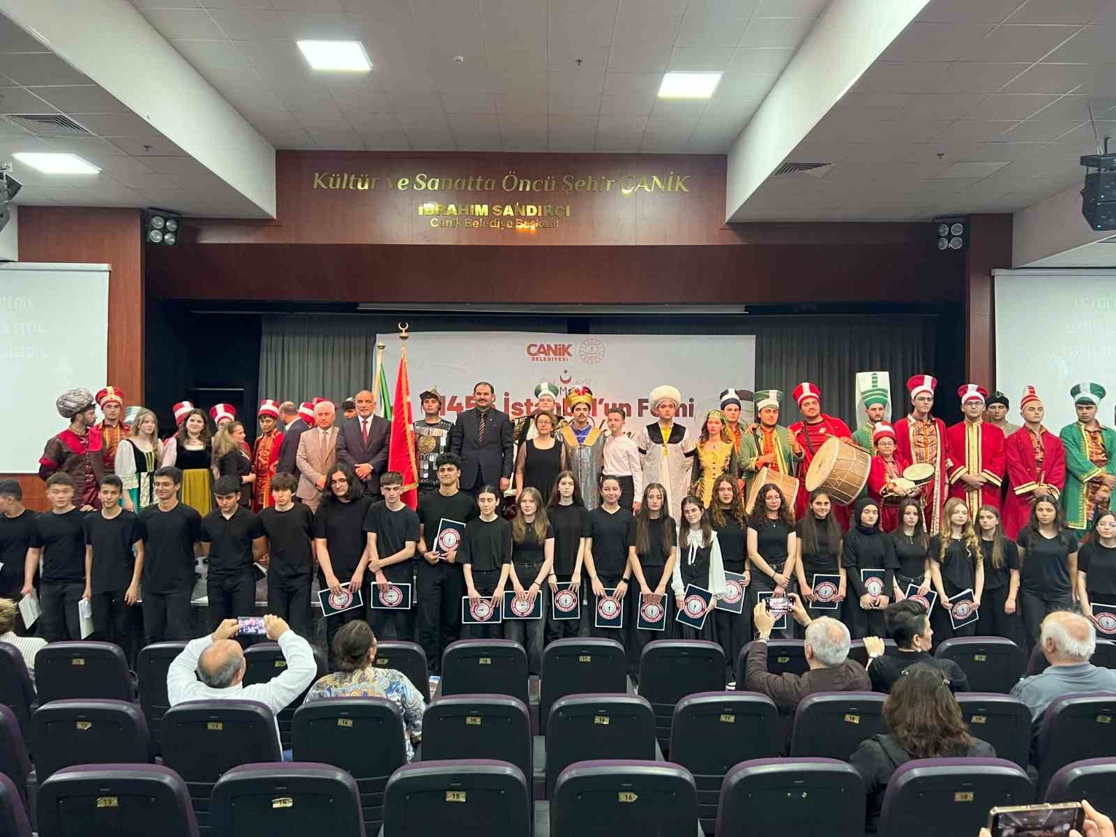 Canik’te İstanbul’un fethi coşkusu
