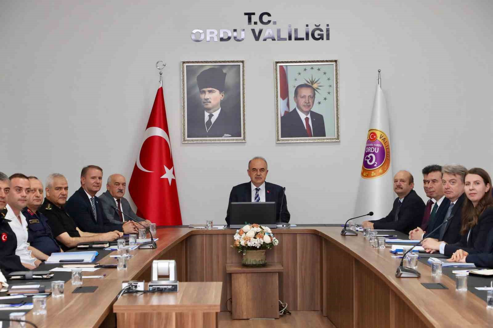 Ordu’da suda boğulma olaylarını önlemek için alınacak tedbirler belirlendi