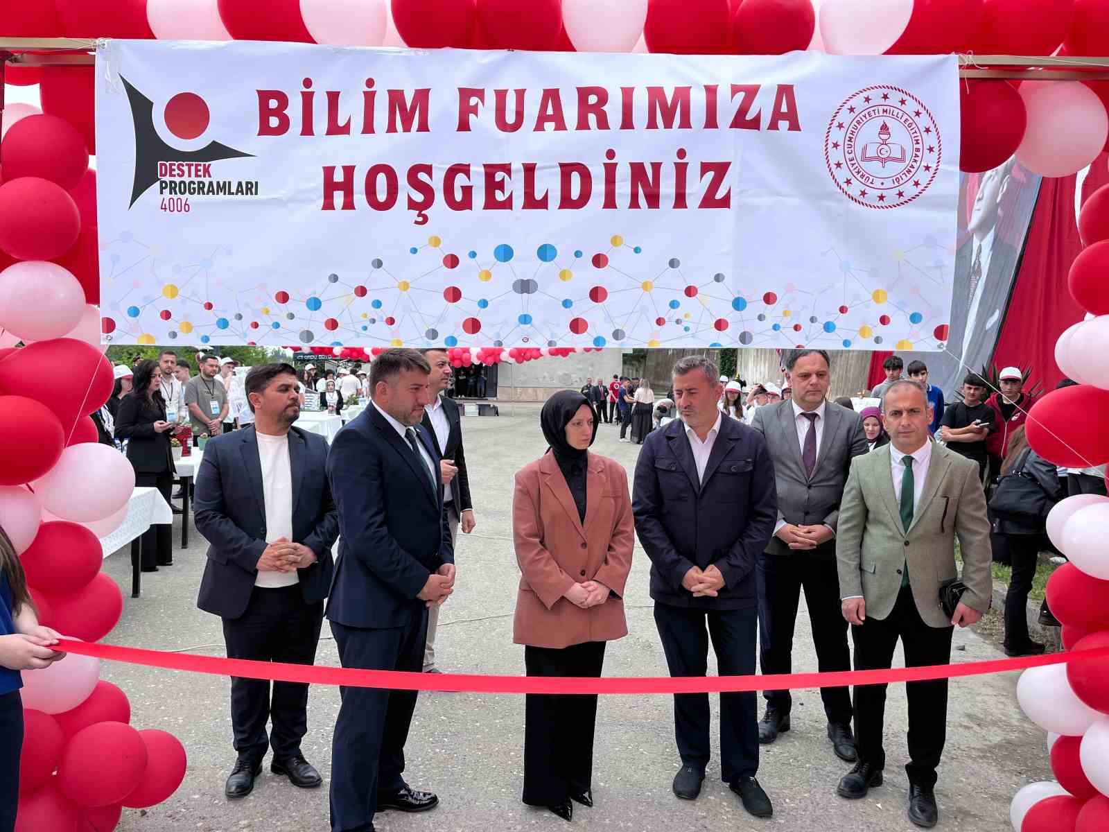 Ulubey&rsquo;de bilim fuarı a&ccedil;ıldı
