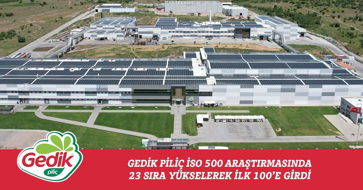 İlklerin firması Gedik Piliç ilk 100’de yerini aldı