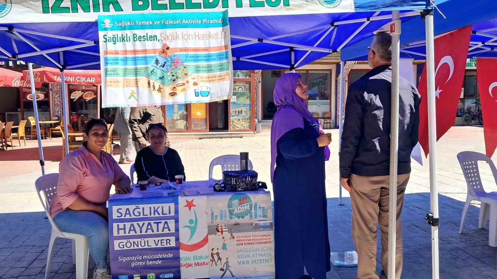 İznik&rsquo;te obeziteyle m&uuml;cadele hız kazandı
