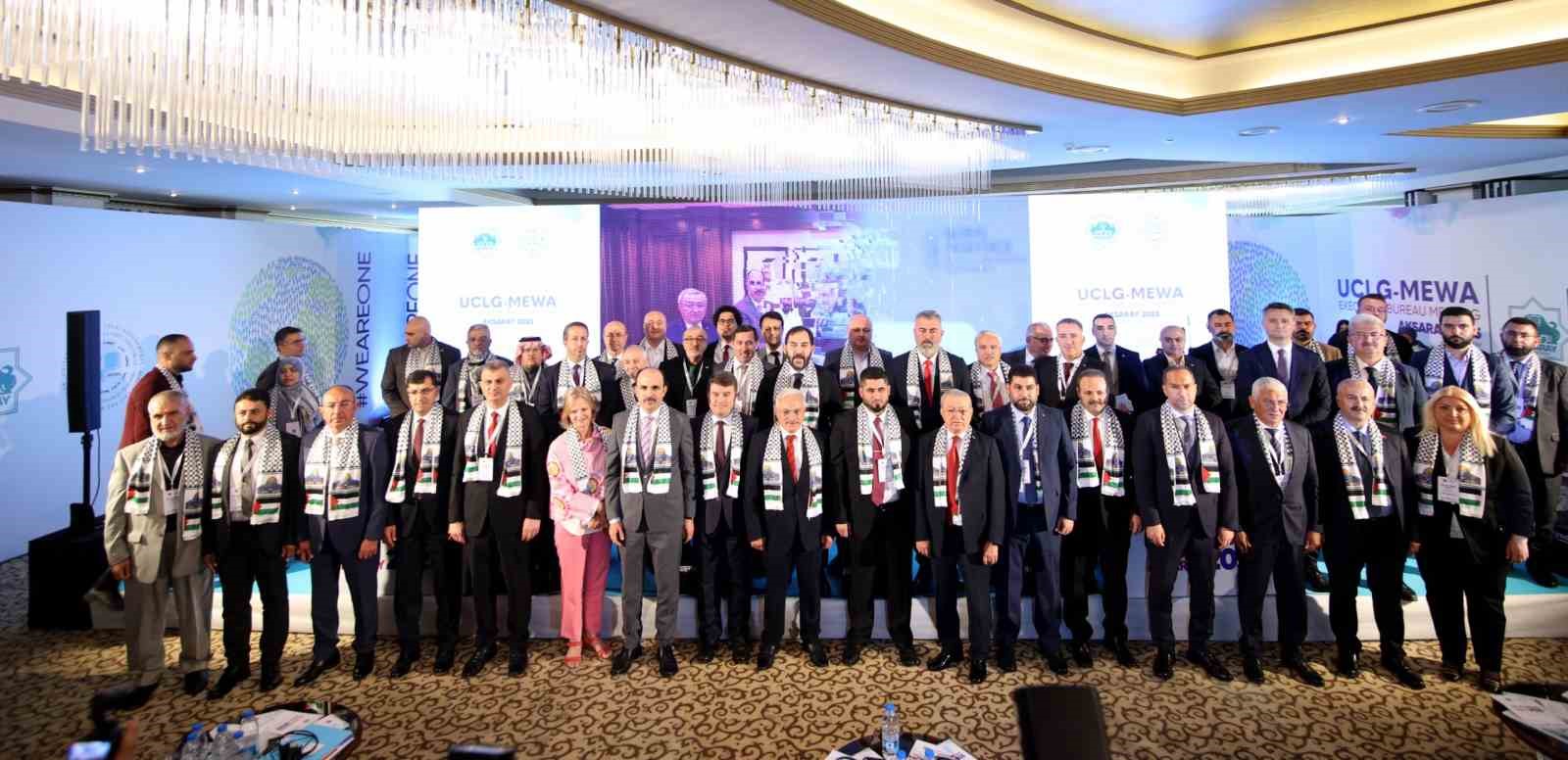 UCLG-MEWA Toplantısı’nda konuşan Başkan Altay: "İsrail’in uluslararası hukuk önünde en ağır şekilde cezalandırılması gerekir"