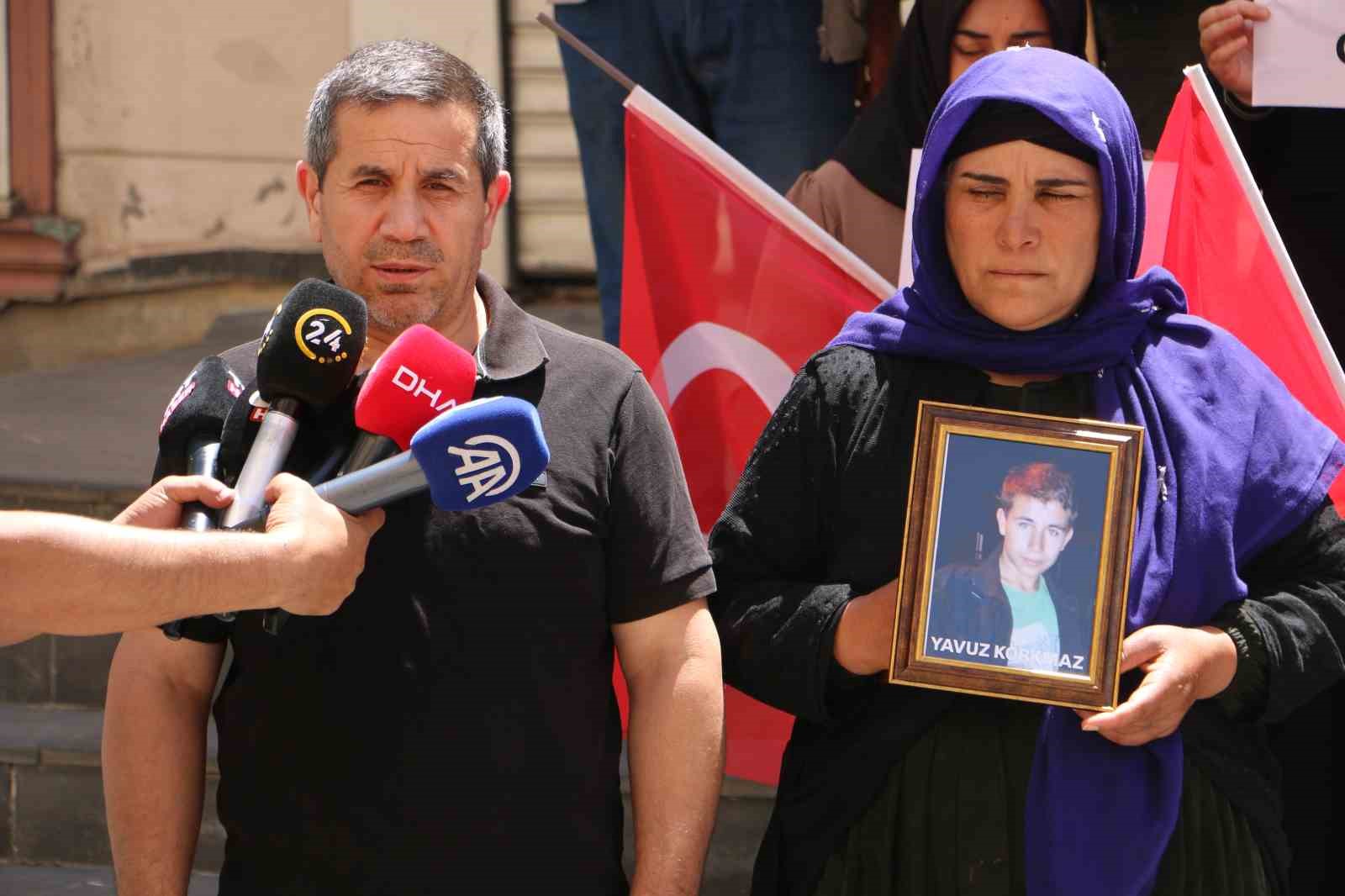 Diyarbakır&rsquo;da 383&rsquo;&uuml;nc&uuml; aile evlat n&ouml;betine katıldı
