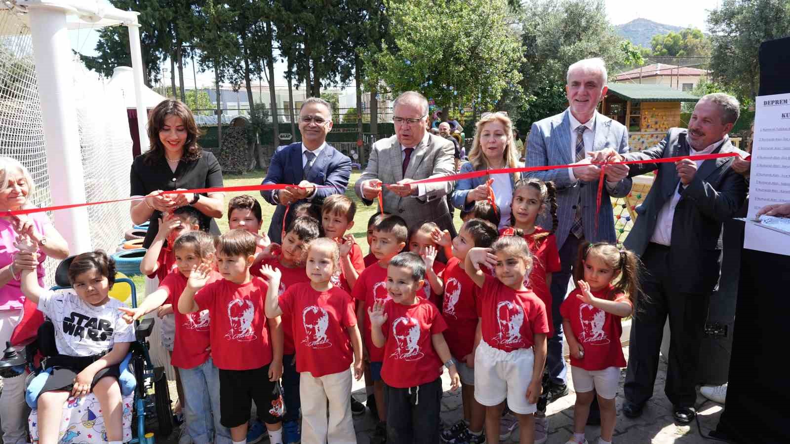 Yenifoça Anaokulundan doğa ile iç içe, yenilikçi eğitim ortamı