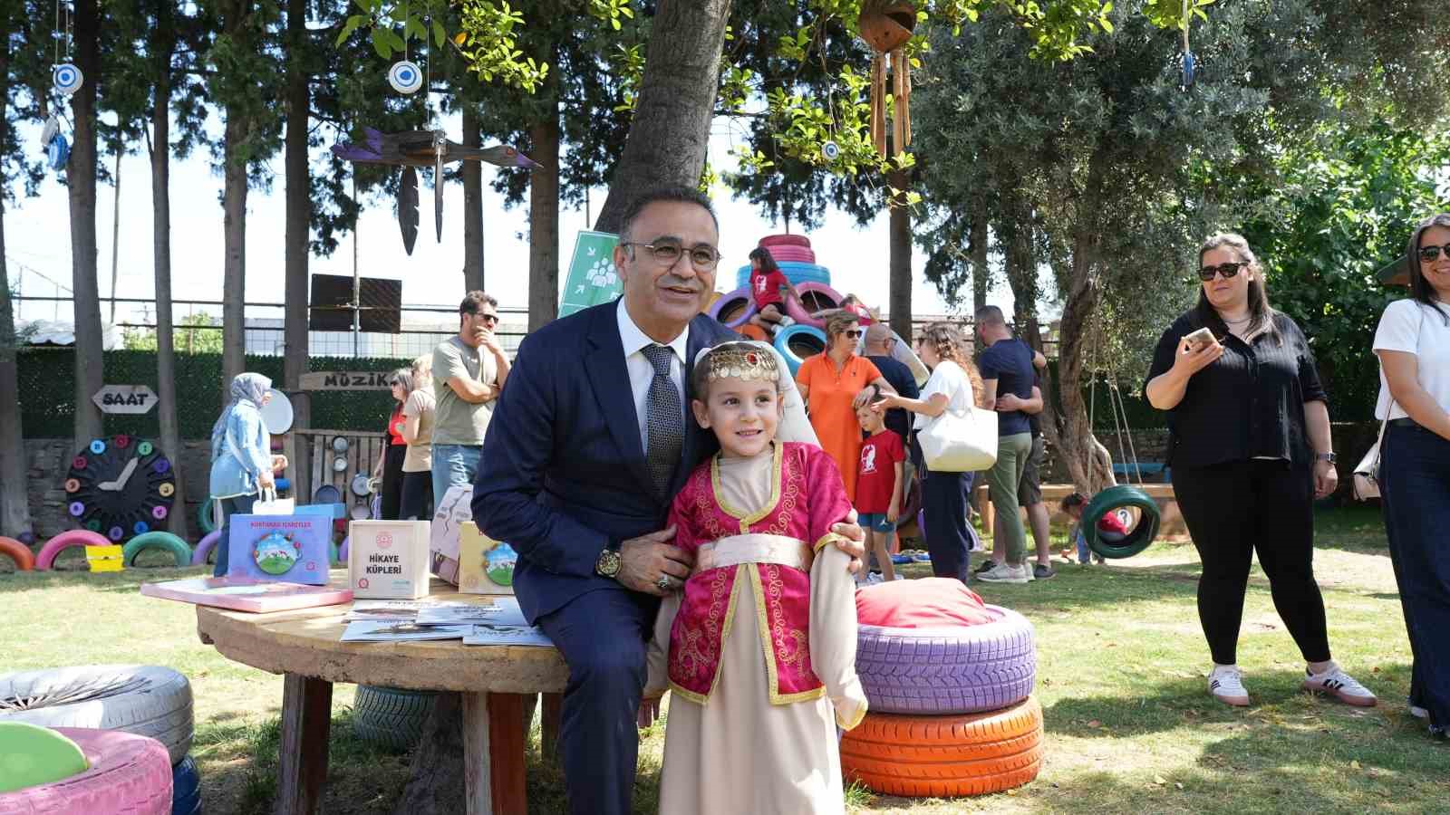 Yenifo&ccedil;a Anaokulundan doğa ile i&ccedil; i&ccedil;e, yenilik&ccedil;i eğitim ortamı
