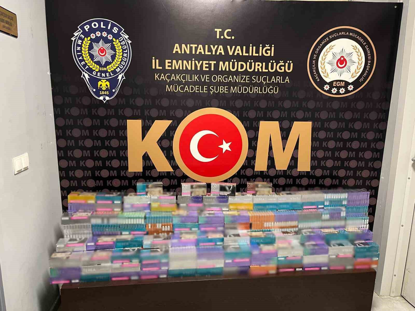 Antalya&rsquo;da ka&ccedil;ak&ccedil;ılık ve organize su&ccedil;lara ge&ccedil;it yok
