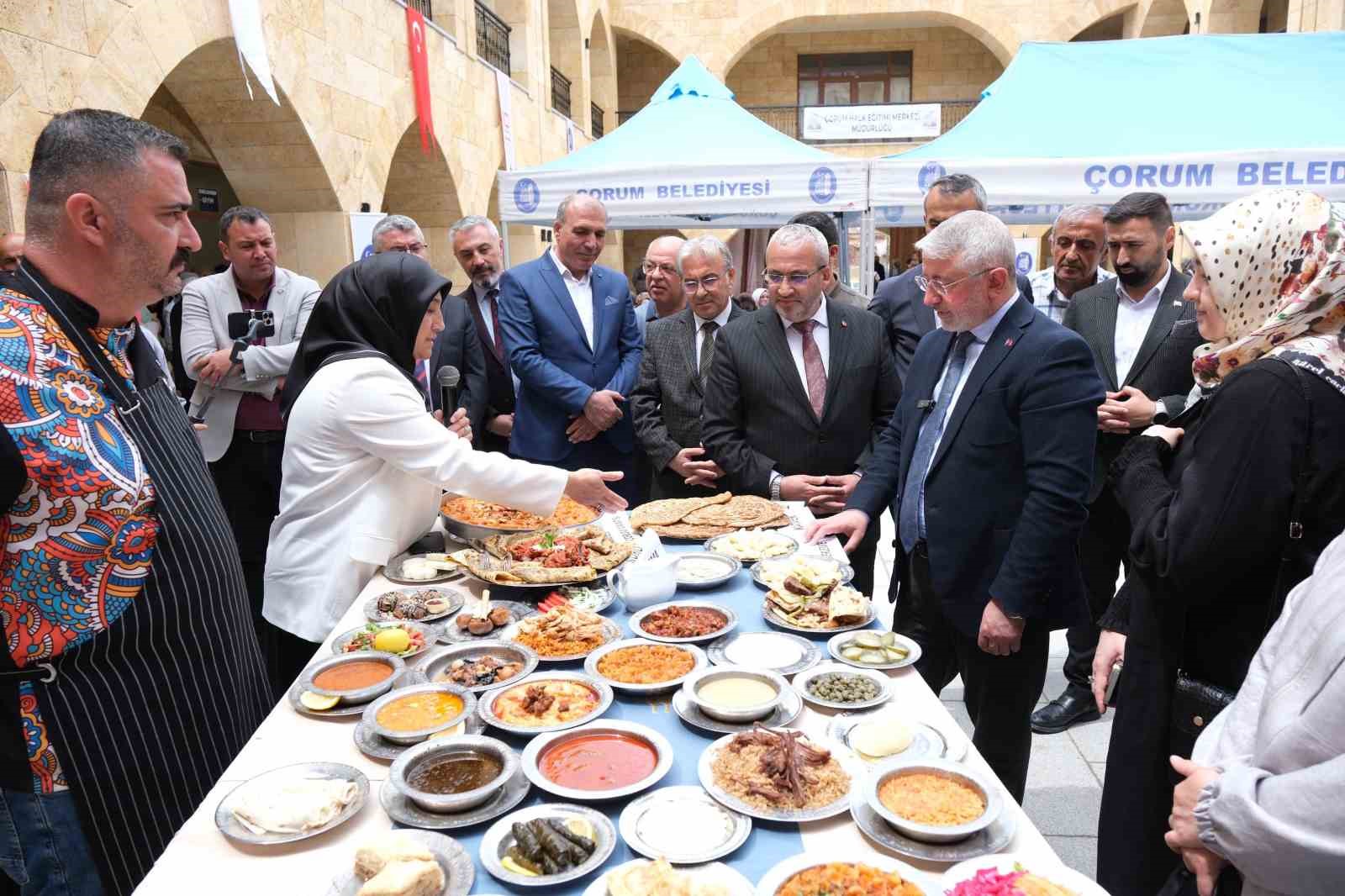 Çorum’un yöresel lezzetlerine yoğun ilgi