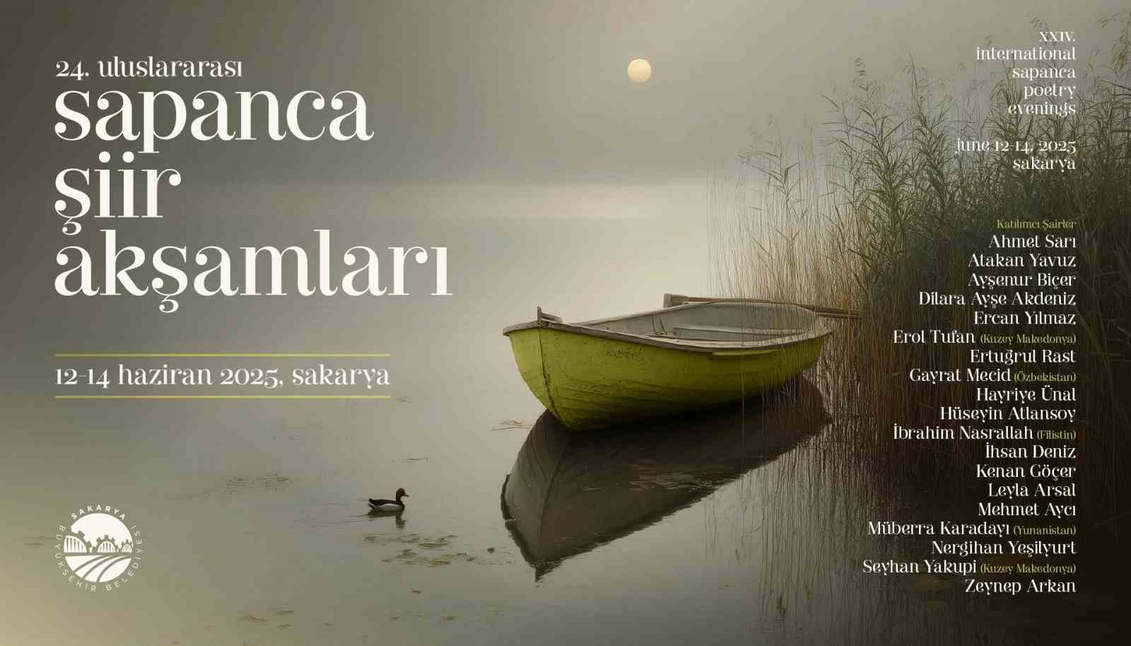 Uluslararası festival Sakarya’da 24’üncü kez ‘şiirle’ ruha dokunacak