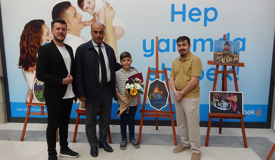 Tavşanlı’da çocukların hayal gücü sergiye yansıdı