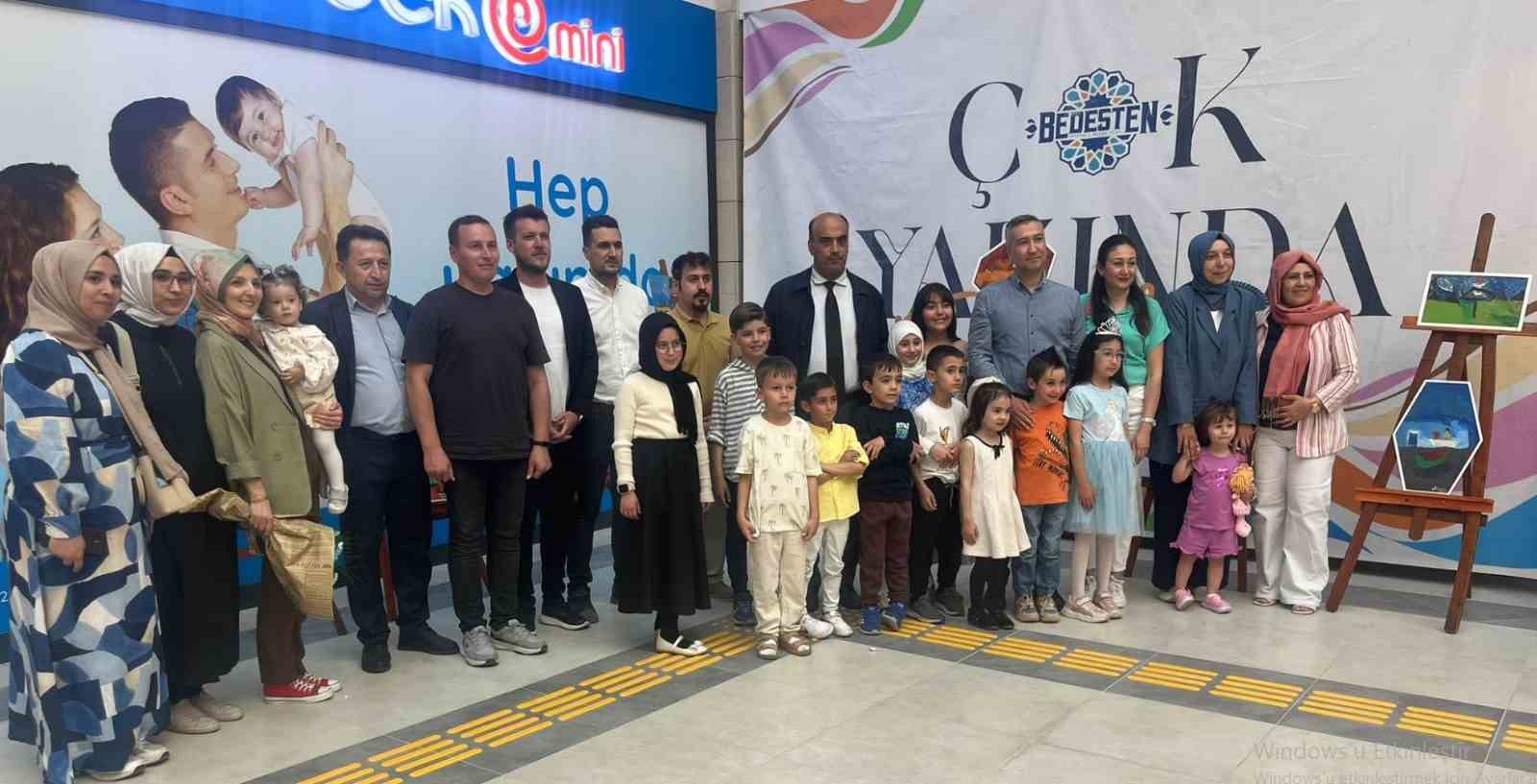 Tavşanlı&rsquo;da &ccedil;ocukların hayal g&uuml;c&uuml; sergiye yansıdı
