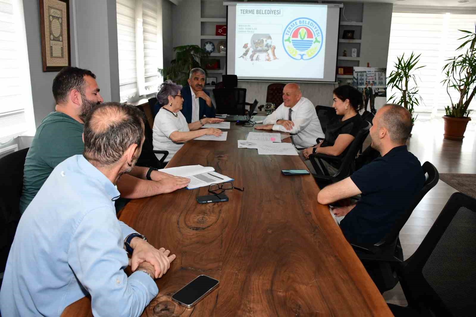 Terme’de "Hayvan Barınağı Projesi İstişare Toplantısı" yapıldı

