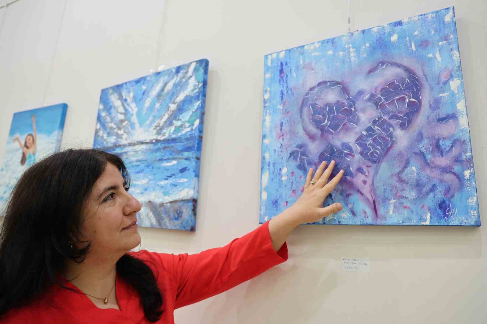 Biyopsiden sanata: Uzman doktordan ilham veren tablo