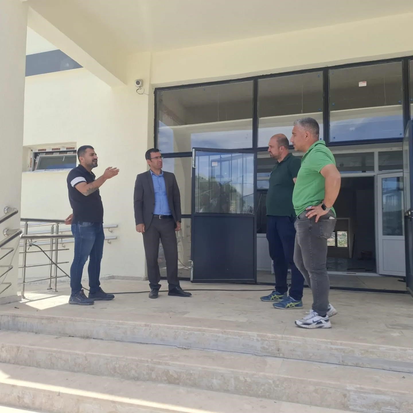 Karacaali İlkokulu’nda son kontroller yapıldı