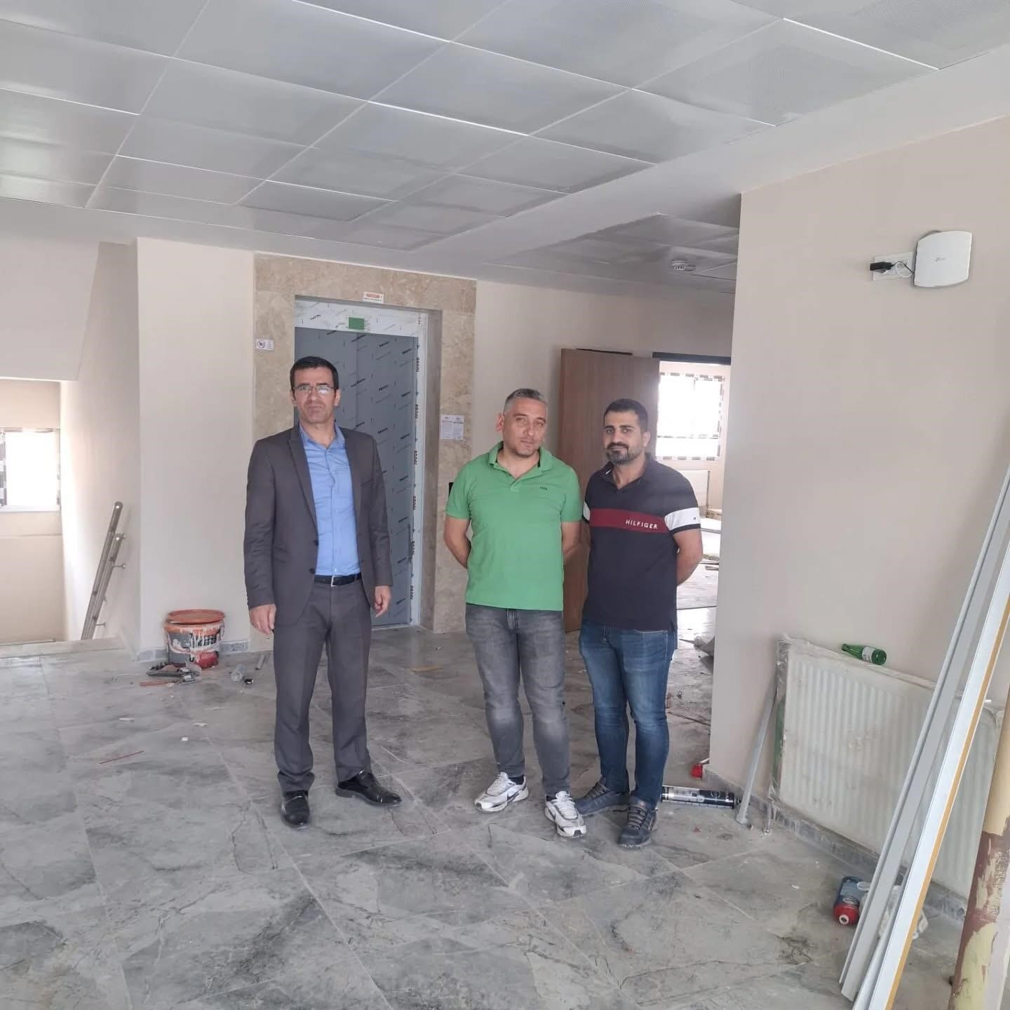 Karacaali İlkokulu&rsquo;nda son kontroller yapıldı
