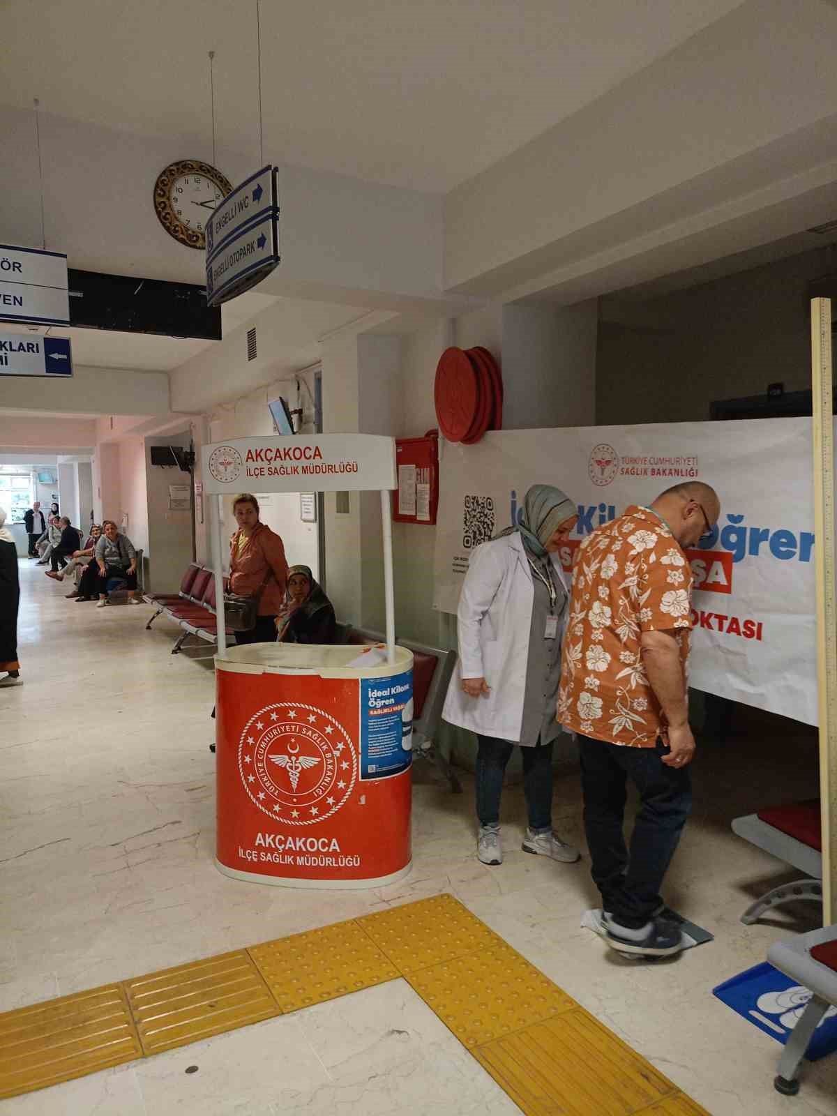 Akçakocalılar ideal kilosunu öğreniyor
