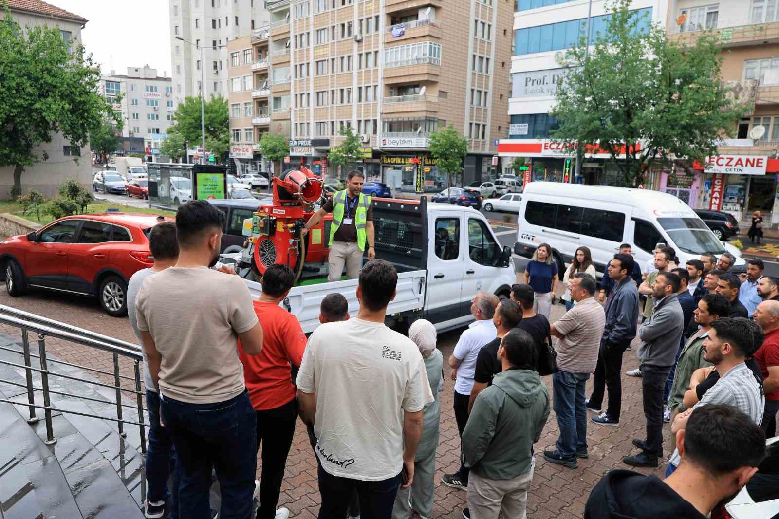 Talas Belediyesi&rsquo;nden biyosidal eğitimine uzman desteği
