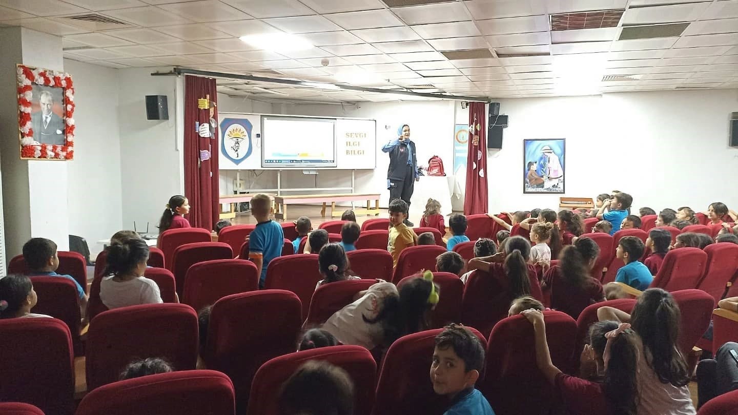 Yedi Eylül İlkokulu’nda Afet Farkındalık eğitimi