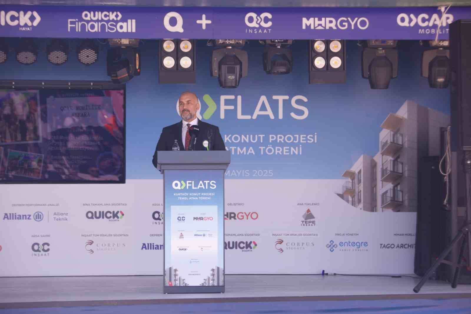QFlats&rsquo;te temel atıldı
