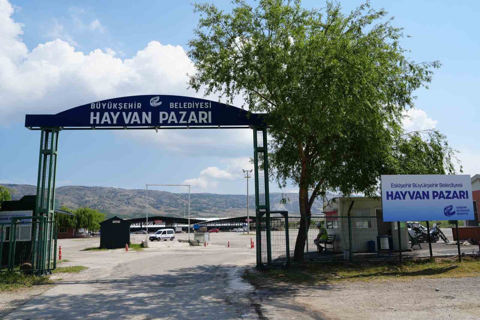 Eskişehir hayvan pazarı Kurban Bayramı’na hazır
