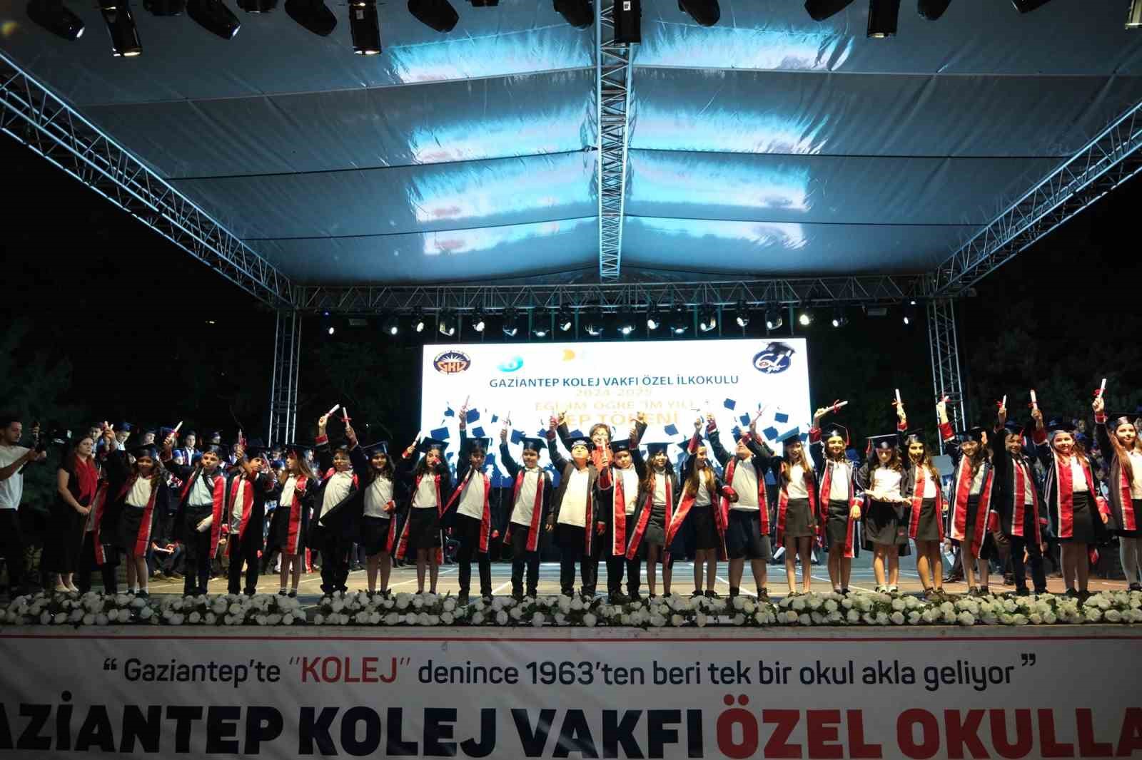 GKV Özel İlkokulunda kep heyecanı