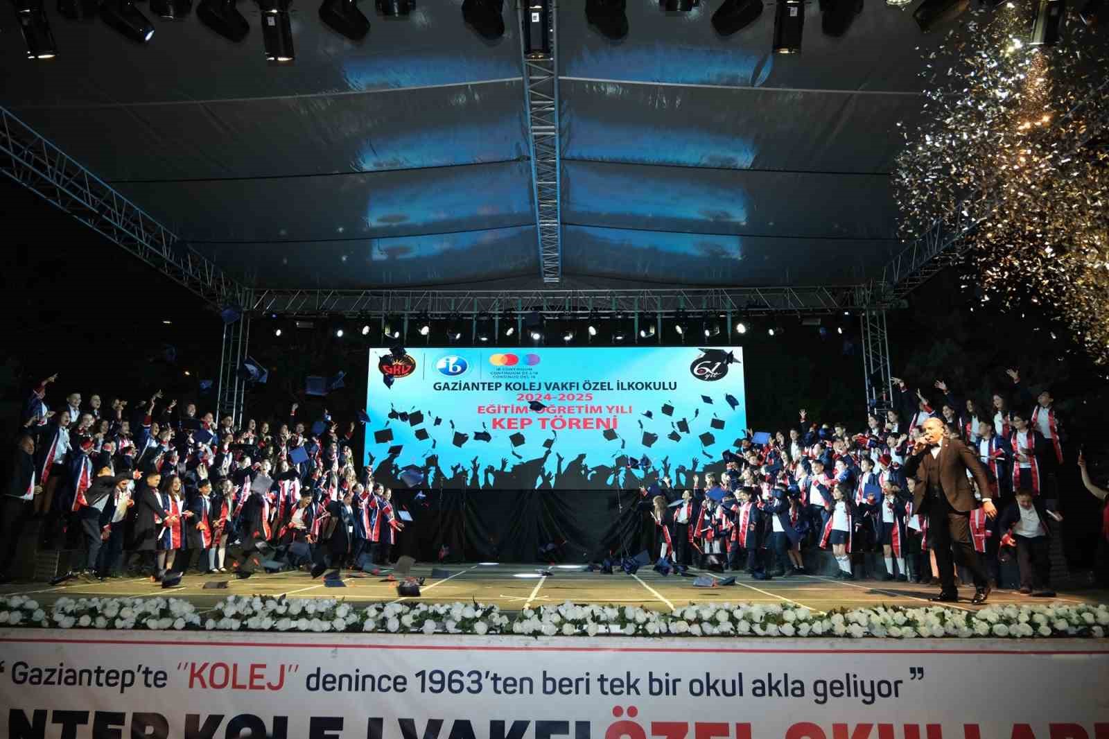 GKV &Ouml;zel İlkokulunda kep heyecanı
