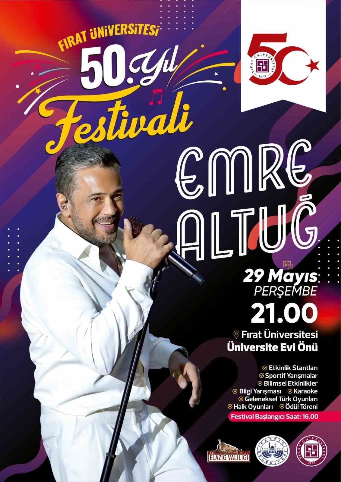 Ünlü sanatçı Emre Altuğ hayranlarıyla buluşuyor