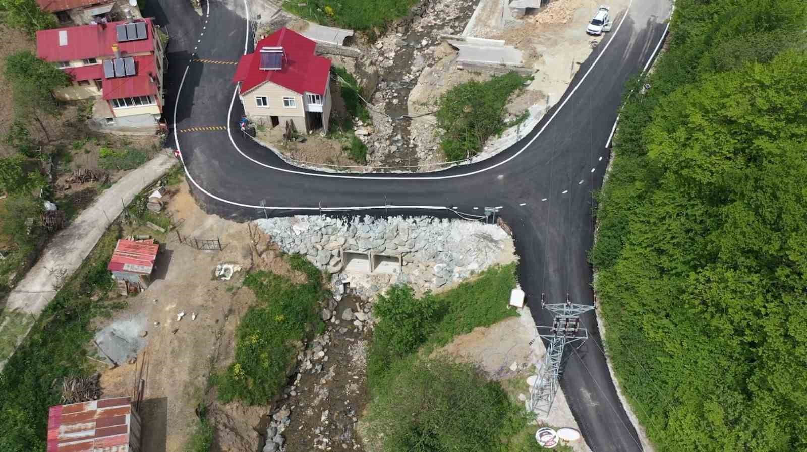 Sütlacı ile ünlü Hamsiköy’ün ulaşım sorunu çözüldü
