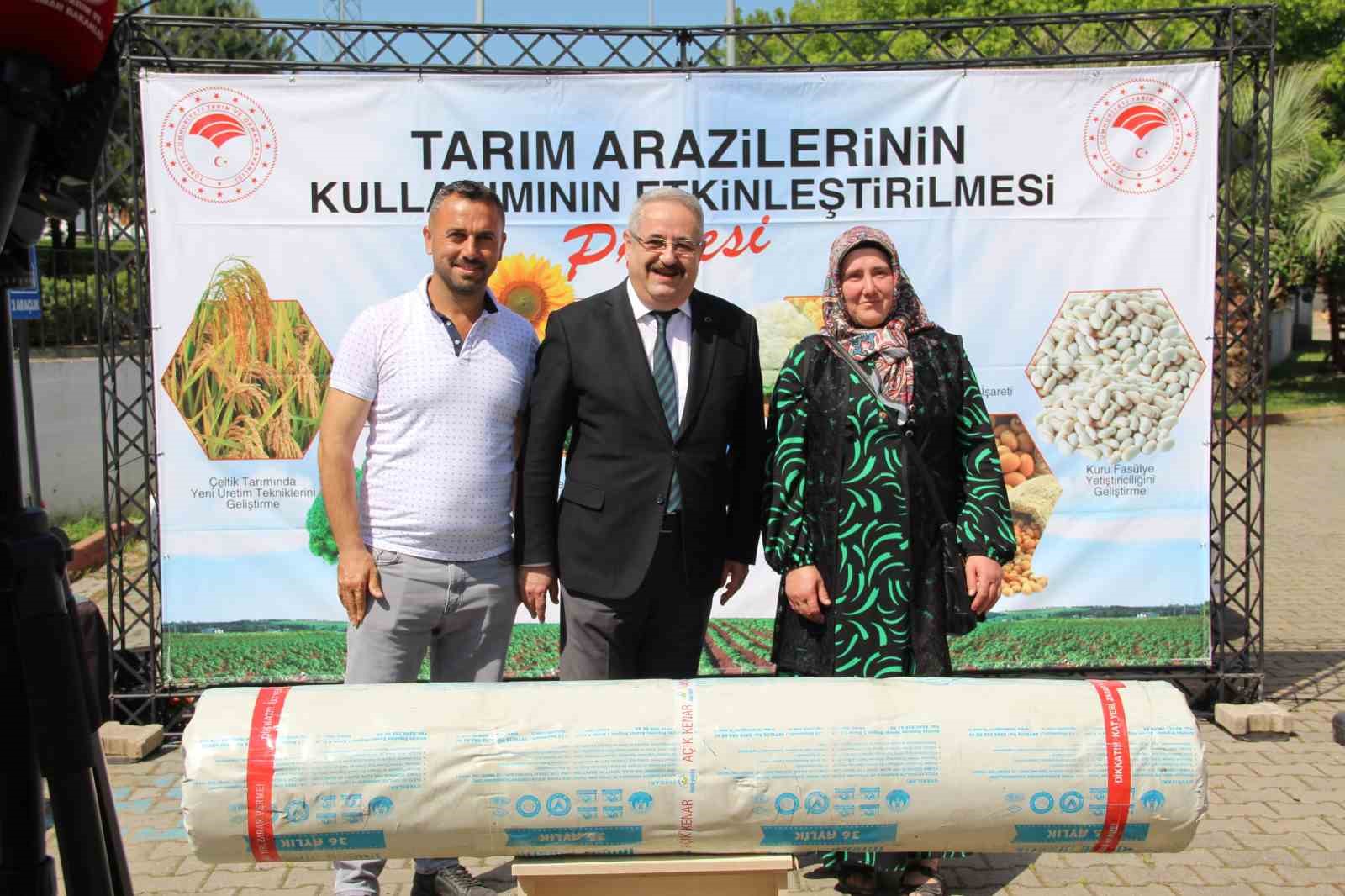 Üreticiye sera örtüsü desteği
