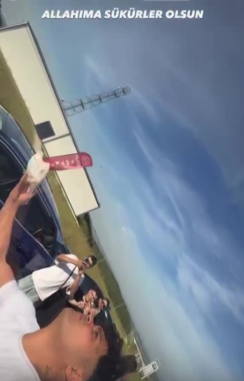 "Lvbel C5" lakaplı rapçi, tahliye kararını güvercinle kutladı
