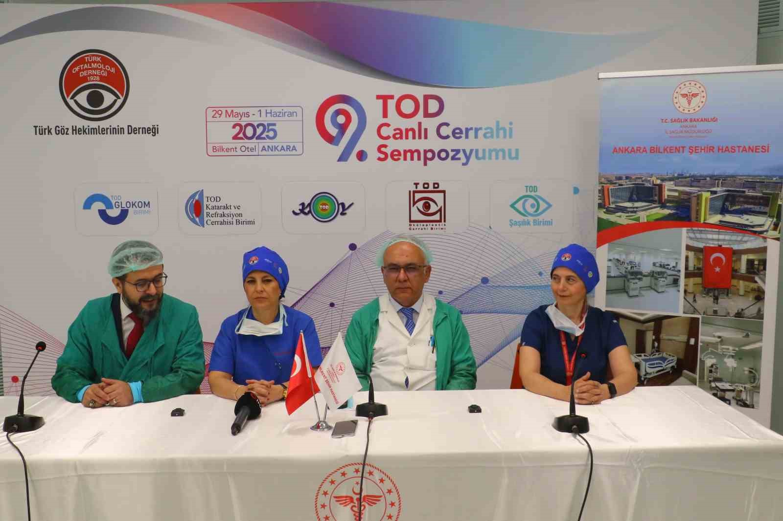 70 hastanın göz ameliyatı 42 ülkede canlı yayınlanacak