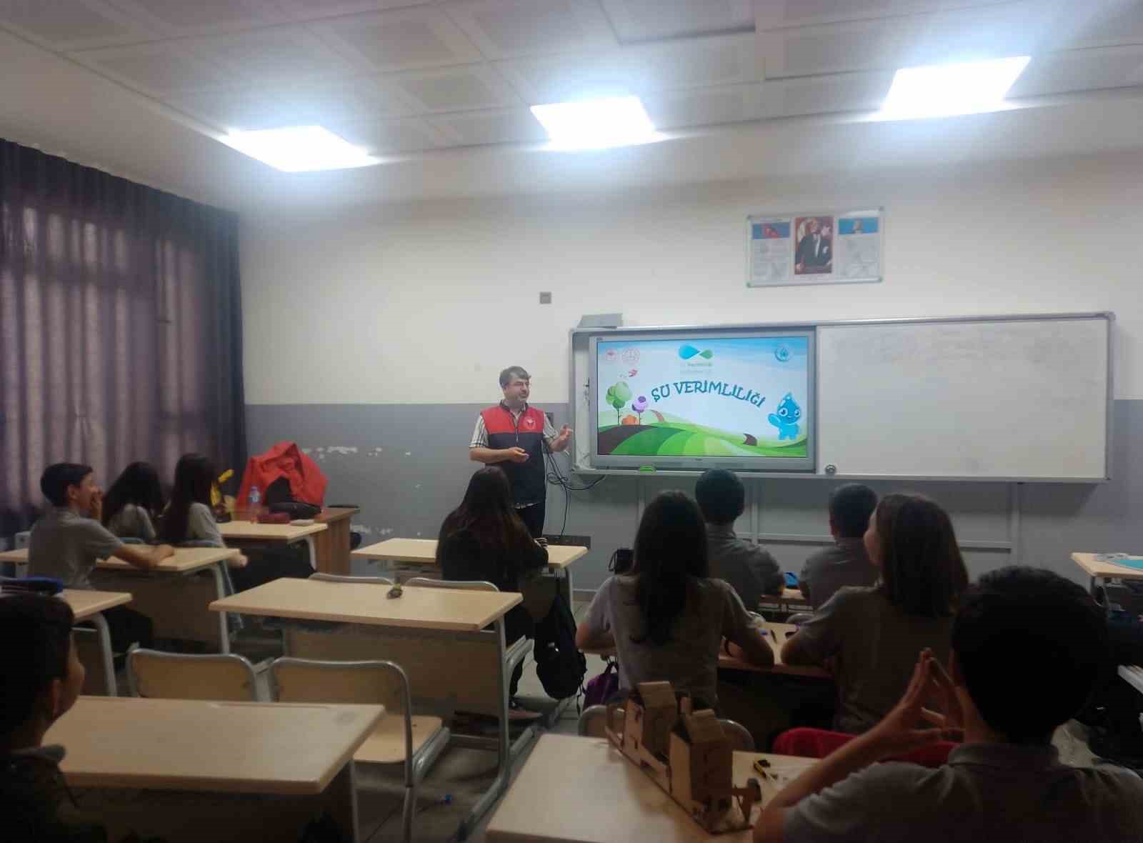 Kırklareli’nde öğrencilere su verimliliği eğitimi