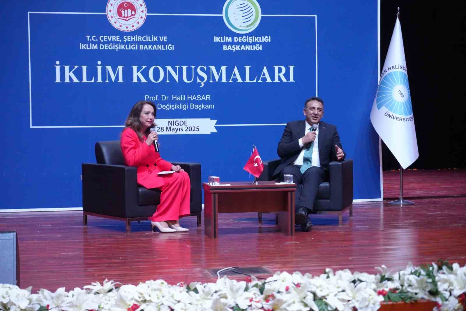 İklim Kanunu Niğde’de anlatıldı: "Hayvancılığın yok edileceği söylemleri asılsız"