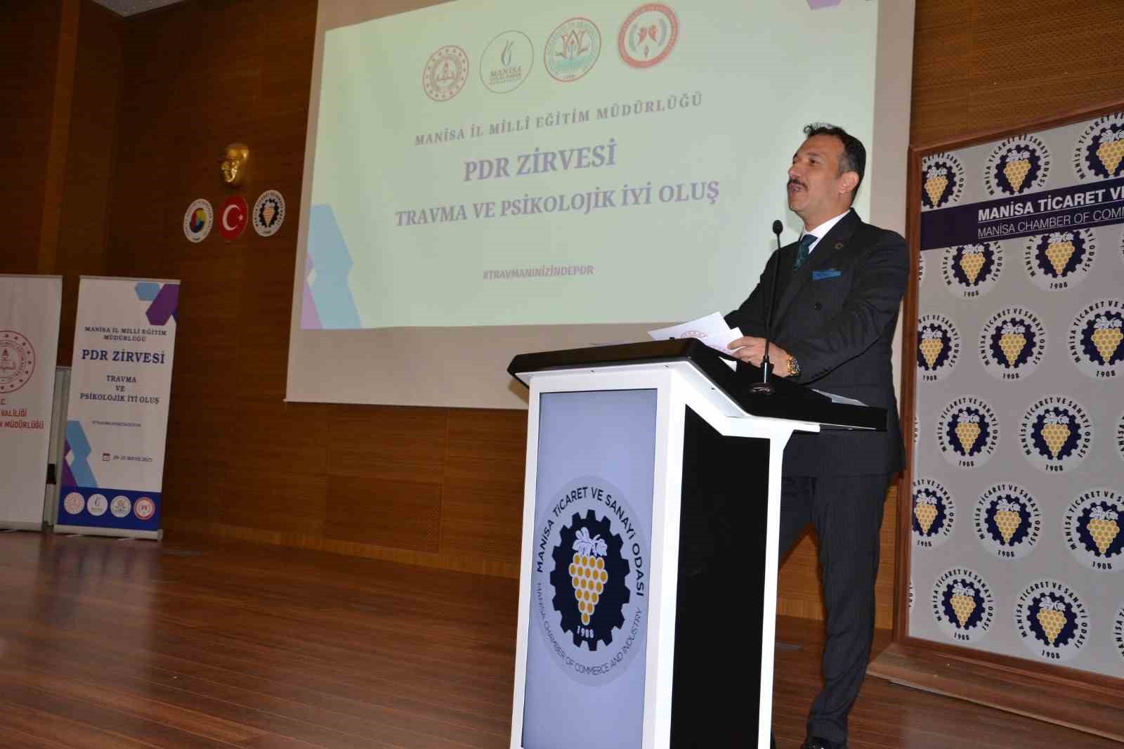 Manisa’da ilk kez PDR zirvesi düzenlendi