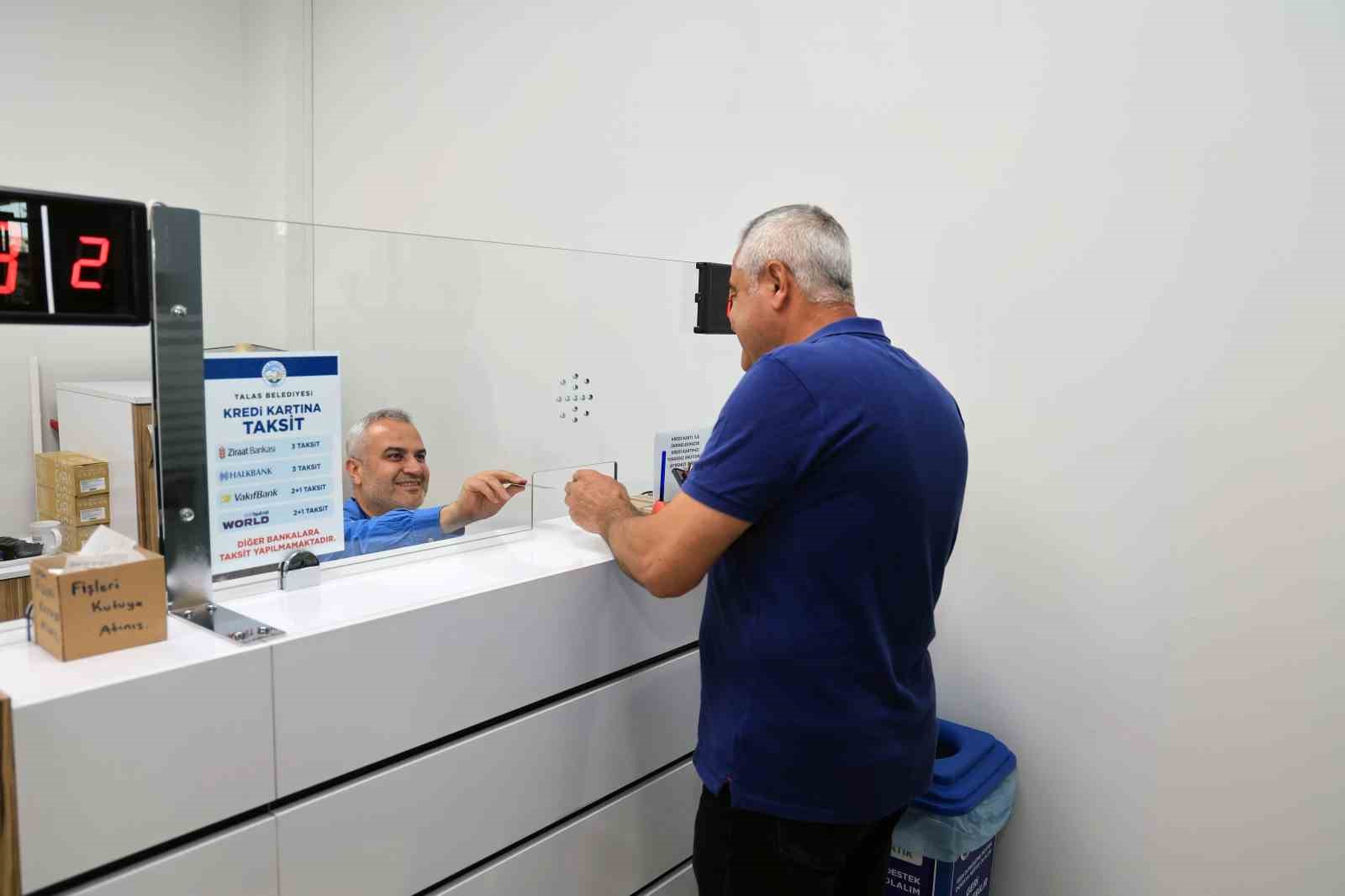 Talas Belediyesi&rsquo;nde vergi &ouml;demelerinde son g&uuml;nler
