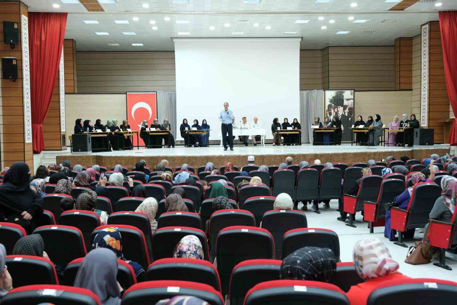 Kur’an kursları arasında bilgi yarışması düzenlendi