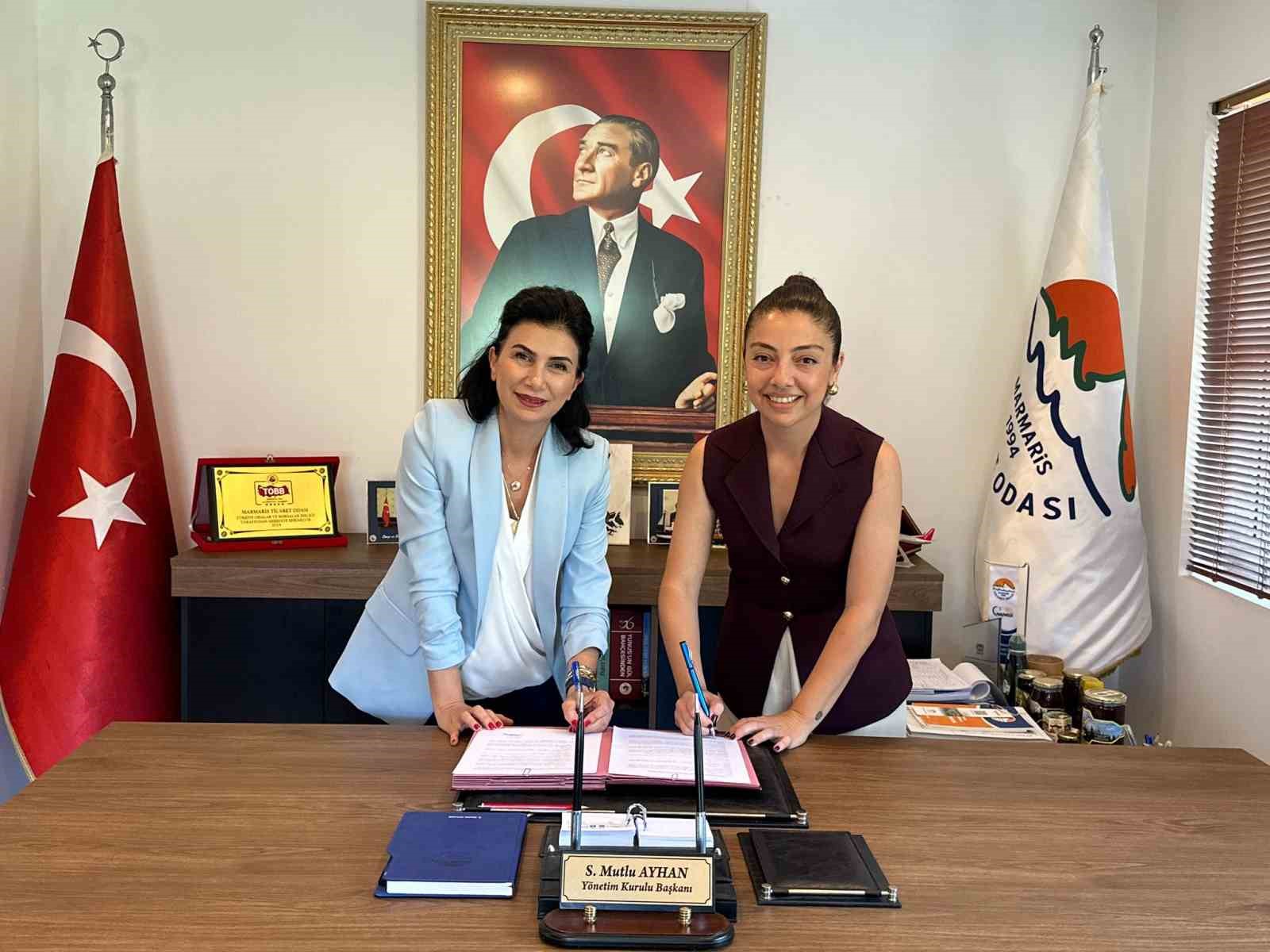 Eğitim ve sektör arasındaki köprü Marmaris’te kuruldu