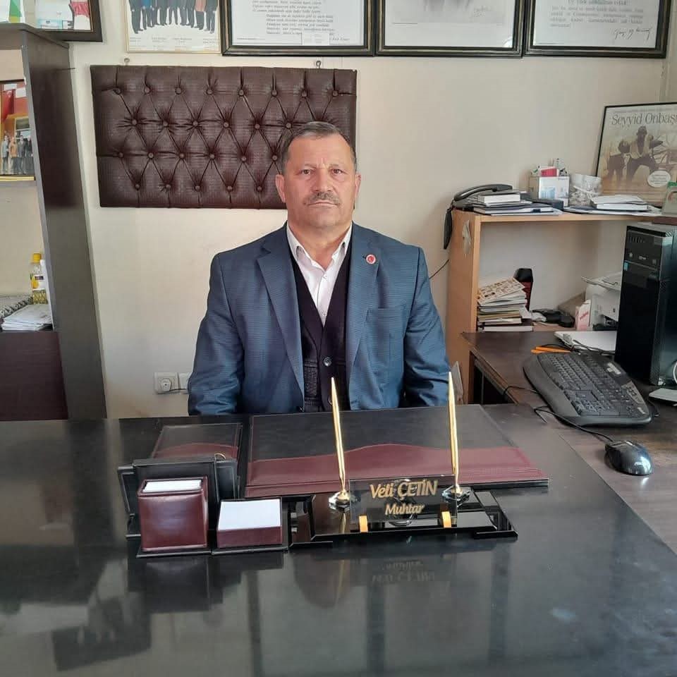 Motosikletle kazaya karışan muhtar son yolculuğuna uğurlandı
