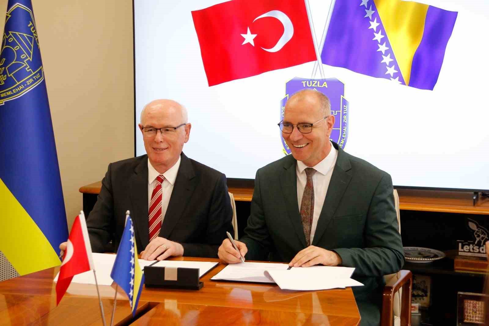 Odunpazarı ve Tuzla kardeş şehir oldu