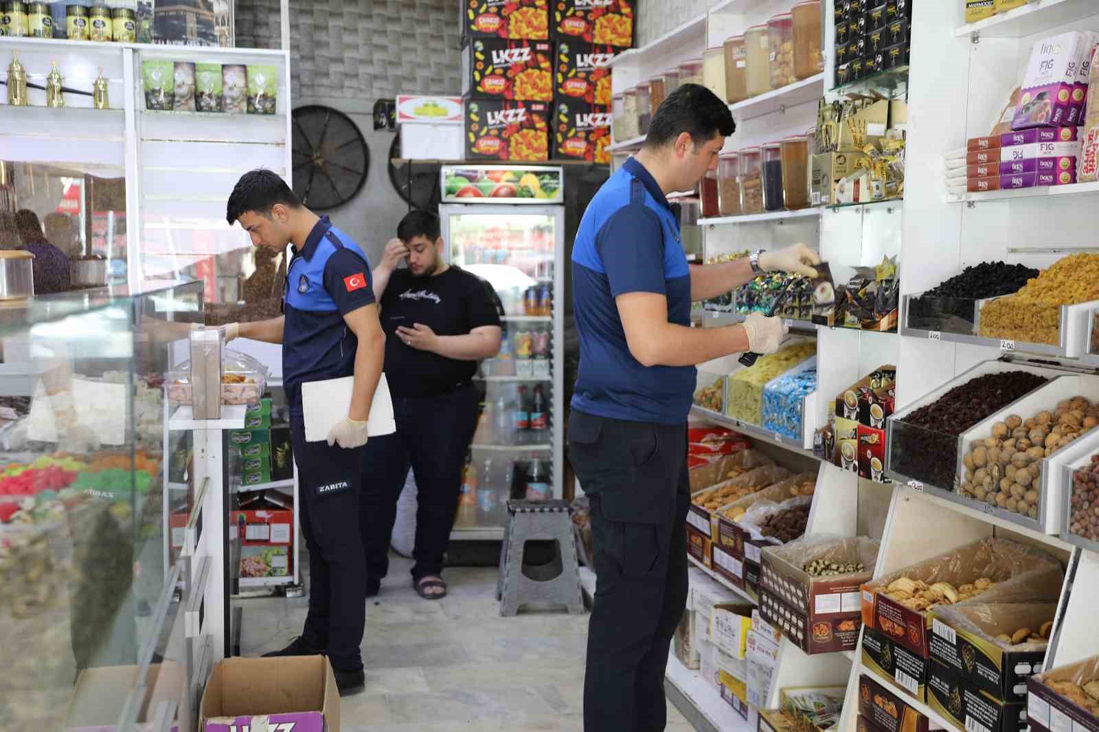 Haliliye Belediyesi&rsquo;nden tatlı ve şekerleme satış noktalarına sıkı denetim
