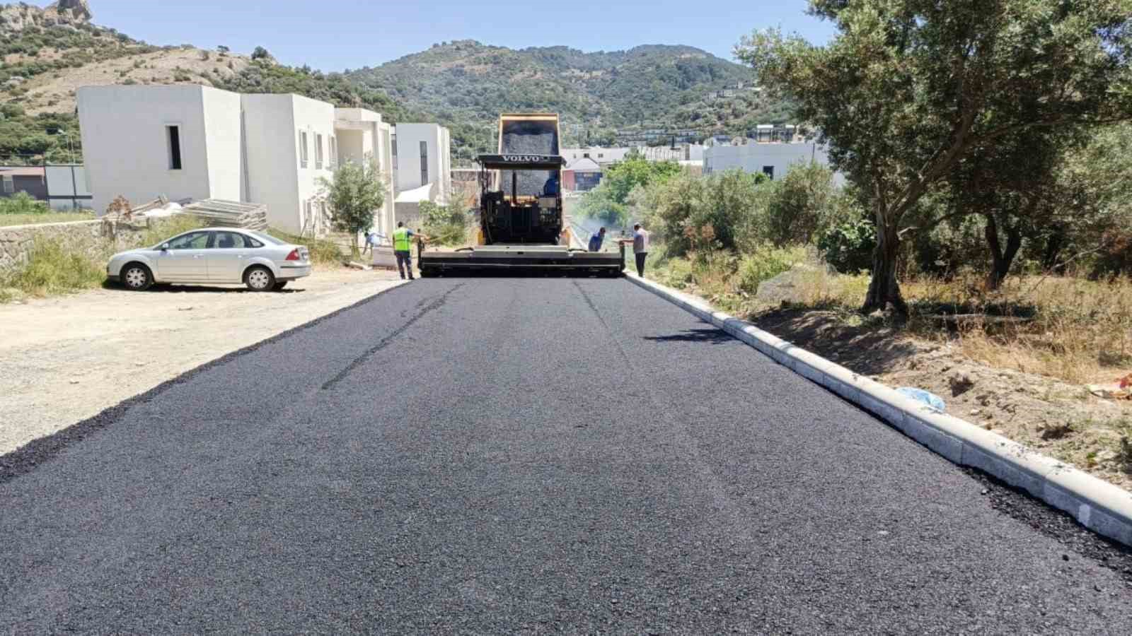 Bodrum’da cadde ve sokaklar yenileniyor