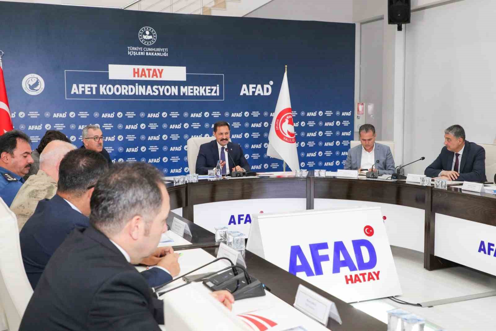 Hatay&rsquo;da hayvanları koruma kurulu toplantısı ger&ccedil;ekleştirildi
