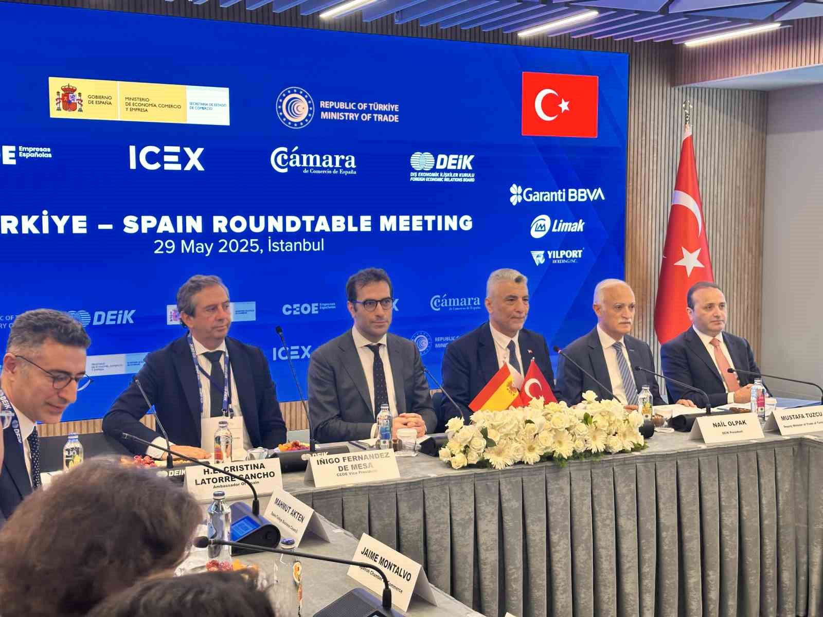 Türkiye-İspanya JETCO Toplantısı ve İş Forumu gerçekleşti