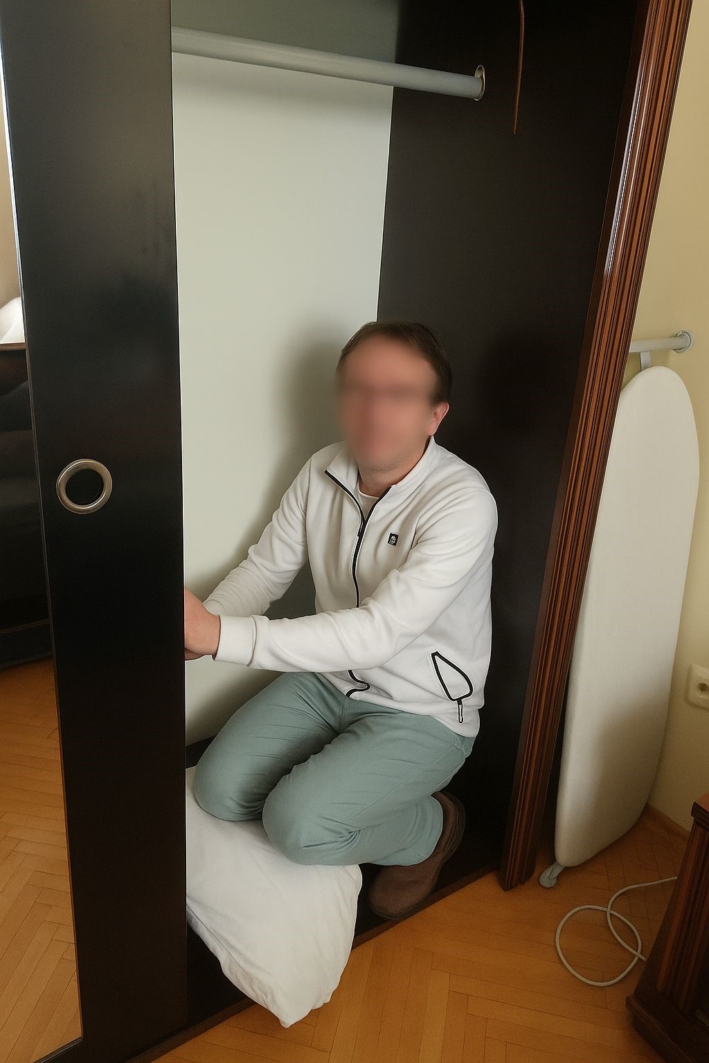 Samsun&rsquo;da &ccedil;eşitli su&ccedil;lardan aranan şahıs saklandığı gardıropta yakalandı
