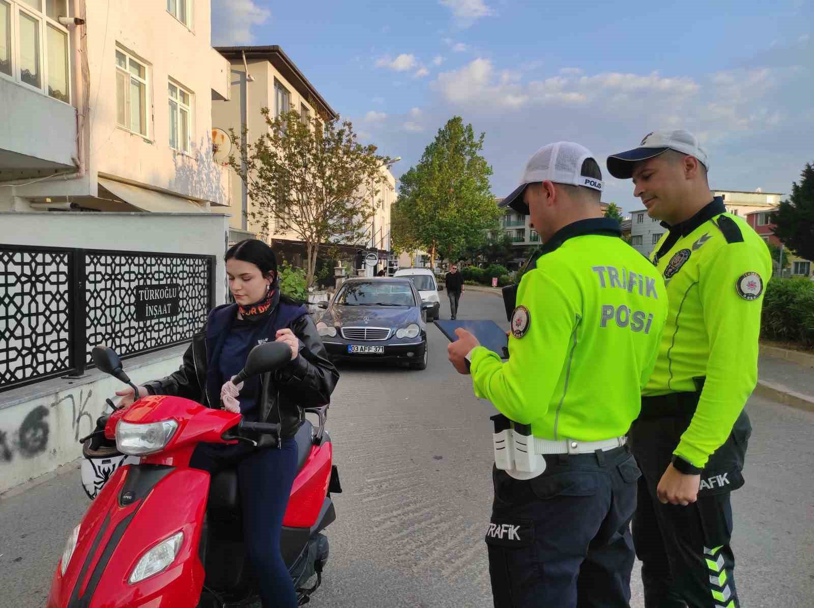 Tekirdağ&rsquo;da trafik denetimi
