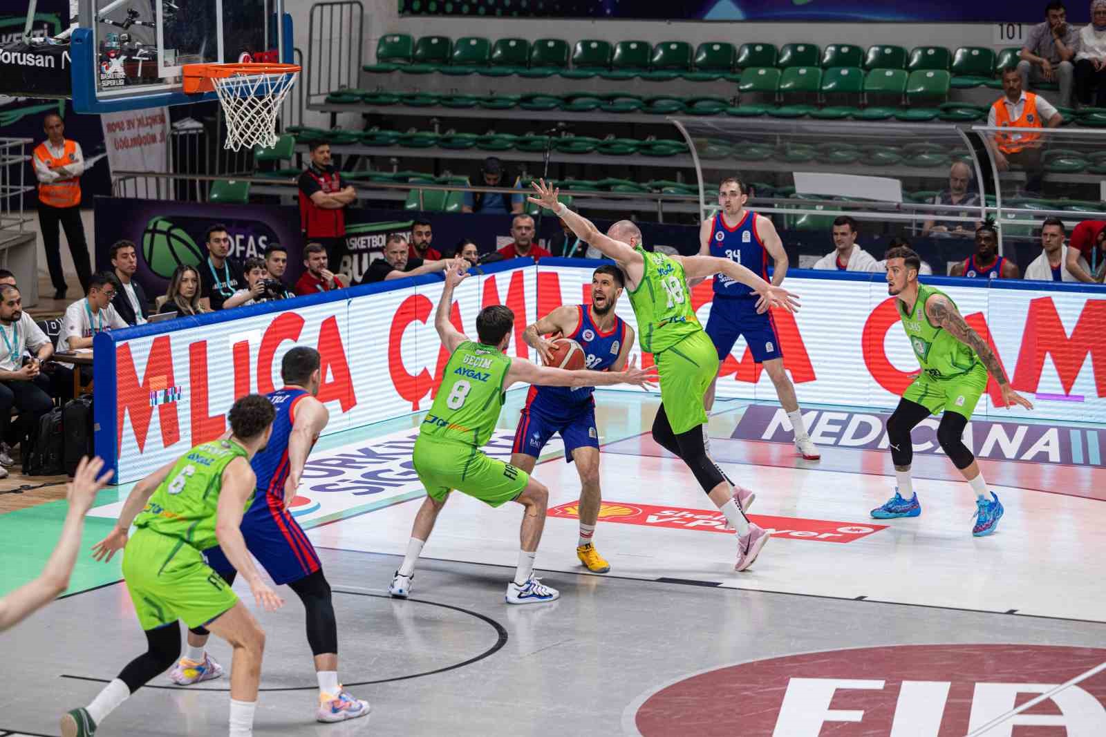Basketbol Süper Ligi: TOFAŞ: 94 - Bahçeşehir Koleji: 80

