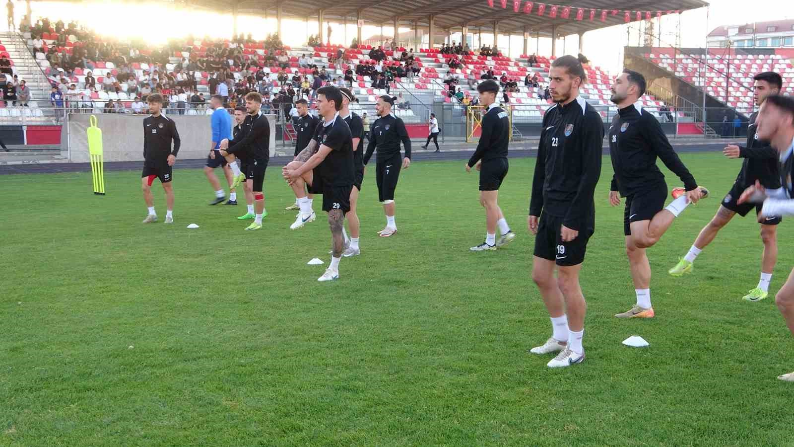 Vanspor, final maçı öncesi son provasını yaptı
