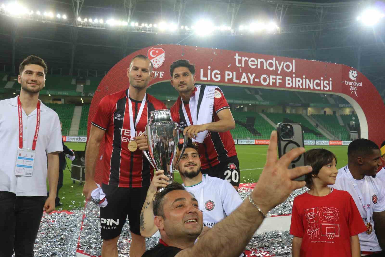 Trendyol Süper Lig’e çıkan son takım Fatih Karagümrük
