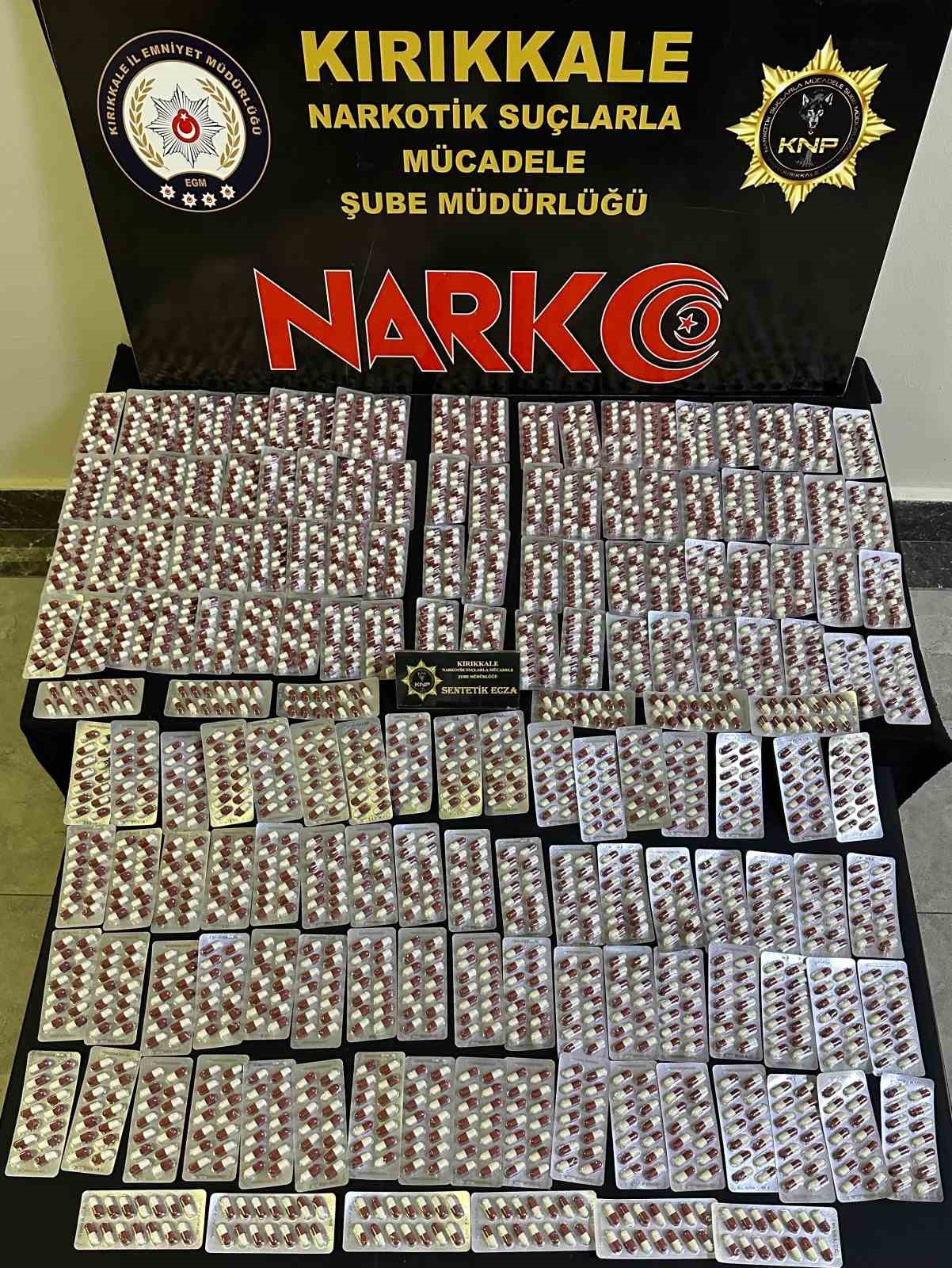 Kırıkkale’de uyuşturucu operasyonu: 2 gözaltı