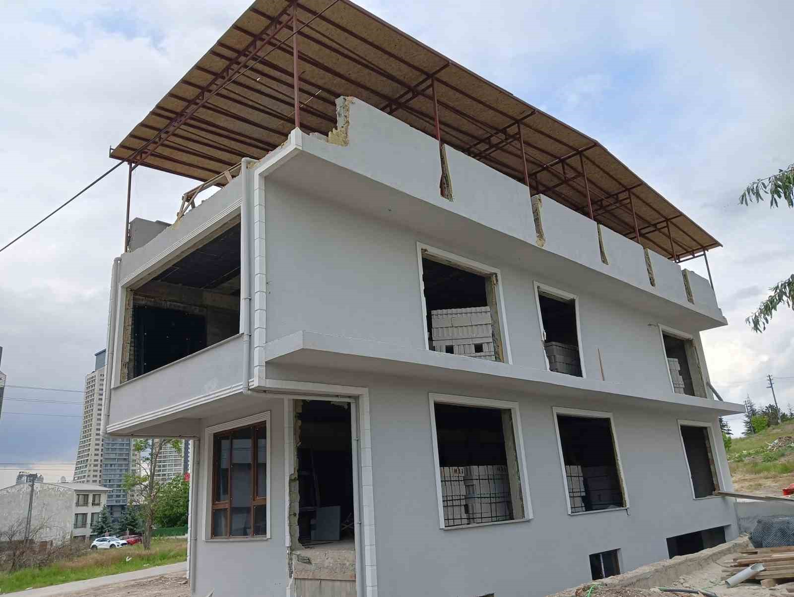 Ankara&rsquo;da inşaat sahasında meydana gelen patlamada 1 iş&ccedil;i hayatını kaybetti
